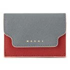 【マルニ/MARNI】のSMALL WALLET SKY+SOFT BEIGE+RED|ID: prp329100003832112 ipo3291000000027531114