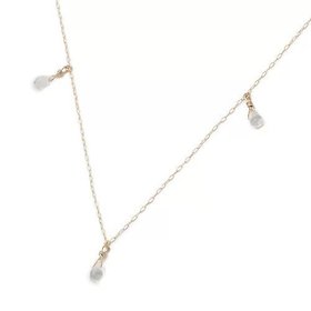 【ルボンボン/les bonbon】 trio wish necklace人気、トレンドファッション・服の通販 founy(ファニー) ファッション Fashion レディースファッション WOMEN ジュエリー Jewelry ネックレス Necklaces チェーン Chain ドロップ Drop ネックレス Necklace フェミニン Feminine |ID:prp329100003832139