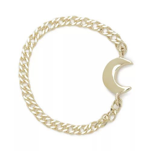 【ルボンボン/les bonbon】のmoonlight chain ring K10 インテリア・キッズ・メンズ・レディースファッション・服の通販 founy(ファニー) https://founy.com/ ファッション Fashion レディースファッション Ladies' Fashion Online チャーム Charm ハンド Hand フェミニン Feminine |ID: prp329100003832244 ipo3291000000032526279