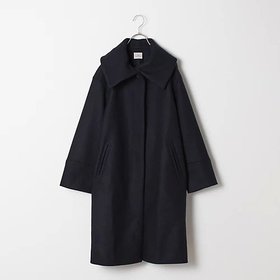 【グリーンレーベル リラクシング / ユナイテッドアローズ/green label relaxing / UNITED ARROWS】 メルトンビッグカラーコート人気、トレンドファッション・服の通販 founy(ファニー) ファッション Fashion レディースファッション WOMEN アウター Coat Outerwear コート Coats トレンド Trend ビッグ Big ミドル Middle |ID:prp329100003832387