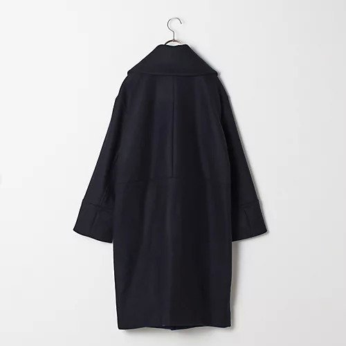 【グリーンレーベル リラクシング / ユナイテッドアローズ/green label relaxing / UNITED ARROWS】のメルトンビッグカラーコート 人気、トレンドファッション・服の通販 founy(ファニー) 　ファッション　Fashion　レディースファッション　WOMEN　アウター　Coat Outerwear　コート　Coats　トレンド　Trend　ビッグ　Big　ミドル　Middle　other-2|ID: prp329100003832387 ipo3291000000031303328