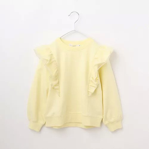 【ザ ショップ ティーケー/THE SHOP TK / KIDS】の【110-150】チュールフリルプルオーバー インテリア・キッズ・メンズ・レディースファッション・服の通販 founy(ファニー) https://founy.com/ ファッション Fashion キッズファッション KIDS トップス・カットソー Tops/Tees/Kids おすすめ Recommend チュール Tulle トレンド Trend フレア Flare |ID: prp329100003832675 ipo3291000000026524052