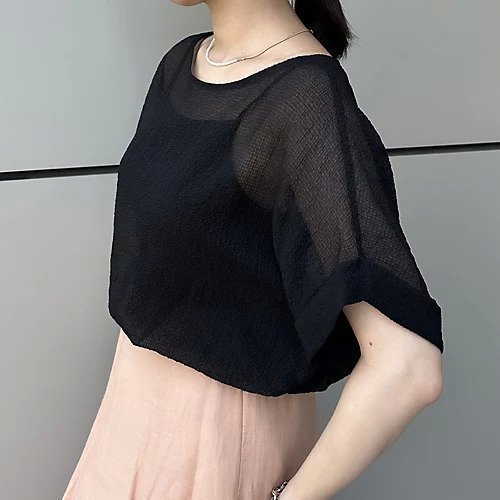 【エムセブンデイズ/M7days】のシアーブラウス 人気、トレンドファッション・服の通販 founy(ファニー) 　ファッション　Fashion　レディースファッション　WOMEN　トップス・カットソー　Tops/Tshirt　シャツ/ブラウス　Shirts/Blouses　エアリー　Airy　フェミニン　Feminine　ボックス　Box　夏　Summer　春　Spring　洗える　Washable　other-3|ID: prp329100003833915 ipo3291000000032164165