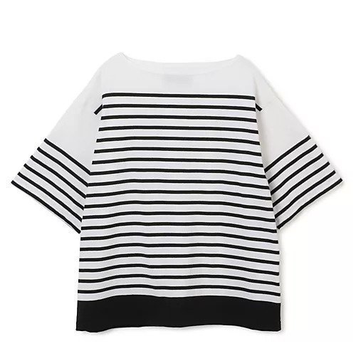 【ウティ/OUTIL】のTRICOT AAST SHORT インテリア・キッズ・メンズ・レディースファッション・服の通販 founy(ファニー) 　ファッション　Fashion　レディースファッション　Fashion for Women　バスク　Basque, Basque Style　フランス　France, French　フレンチ　French, French Style　ベーシック　Basic, Essential　ワイド　Wide, Wide Fit　半袖　Short Sleeve, Half Sleeve　洗える　Machine Washable　ホワイト/ブラック|ID: prp329100003843332 ipo3291000000036526334