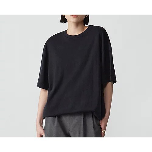 【エクストリーム カシミア/Extreme Cashmere】のcotton cashmere Short sleeve knit インテリア・キッズ・メンズ・レディースファッション・服の通販 founy(ファニー) 　ファッション　Fashion　レディースファッション　WOMEN　トップス・カットソー　Tops/Tshirt　ニット　Knit Tops　インナー　Inner　カシミア　Cashmere　長袖　Long Sleeve　navy|ID: prp329100003843336 ipo3291000000029317701