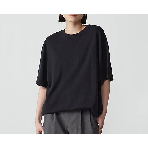 【エクストリーム カシミア/Extreme Cashmere】のcotton cashmere Short sleeve knit インテリア・キッズ・メンズ・レディースファッション・服の通販 founy(ファニー) ファッション Fashion レディースファッション Fashion for Women トップス・カットソー Cut & Sew Tops ニット Knit Tops & Sweaters インナー Innerwear 長袖 Long Sleeve, Full Sleeve navy|ID: prp329100003843336 ipo3291000000032163930