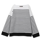 【ウティ/OUTIL】のTRICOT AAST 人気、トレンドファッション・服の通販 founy(ファニー) ファッション Fashion レディースファッション Ladies' Fashion Online バスク Basque フレンチ French ボーダー Border 定番 Standard 洗える Washable 無地 Plain Color thumbnail white/black|ID: prp329100003843348 ipo3291000000032617080