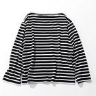 【ウティ/OUTIL】のTORICOT AAST WOOL 人気、トレンドファッション・服の通販 founy(ファニー) ファッション Fashion レディースファッション Fashion for Women ショルダー Shoulder, Shoulder Strap ドロップ Drop Shoulder, Dropped Style ビッグ Big, Oversized ボーダー Border, Stripe A/W・秋冬 Autumn/Winter thumbnail BLACK/OFF|ID: prp329100003843354 ipo3291000000033139551