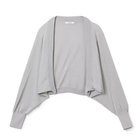 【宮崎桃代/Momoyo Miyazaki】のボレロ風カーディガン 人気、トレンドファッション・服の通販 founy(ファニー) ファッション Fashion レディースファッション Ladies' Fashion Online トップス・カットソー Tops/Tshirt カーディガン Cardigans カーディガン Cardigan ショート Short シルク Silk セットアップ Set Up ボレロ Bolero 別注 Special Order 夏 Summer 洗える Washable thumbnail グレージュ(ライトグレー)|ID: prp329100003843459 ipo3291000000032271943