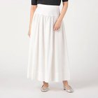 【トゥエルブクローゼット/12closet】の【洗える】切替えコットン ギャザースカート ホワイト|ID: prp329100003843503 ipo3291000000027093940