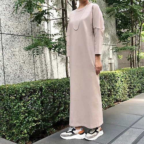 【エクラ/eclat】の【別注】フットボールワンピース 人気、トレンドファッション・服の通販 founy(ファニー) 　ファッション　Fashion　レディースファッション　Ladies' Fashion Online　ワンピース　Dress　ショルダー　Shoulder　スリット　Slit　デニム　Denim　ドロップ　Drop　ラバー　Rubber　リラックス　Relax　レギンス　Leggings　ヴィンテージ　Vintage　人気　Popularity　別注　Special Order　洗える　Washable　無地　Plain Color　other-2|ID: prp329100003843661 ipo3291000000032574553