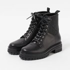 【ジャンビト ロッシ/GIANVITO ROSSI】のレースアップコンバットブーツ ブラック|ID: prp329100003843768 ipo3291000000031716770