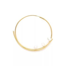 【マリア ブラック/MARIA BLACK】 Showtime Loop Earring(片耳用)人気、トレンドファッション・服の通販 founy(ファニー) ファッション Fashion レディースファッション Fashion for Women ジュエリー Jewelry ファッションリング Fashion Rings イヤリング・フープ・ドロップタイプ Hoop, Drop & Clip Earrings パール Pearl, Pearl Accent フェイス Face, Facial Design フォルム Silhouette, Form ループ Loop, Loop Knit 片耳 One-Ear, Single Earring |ID:prp329100003843878