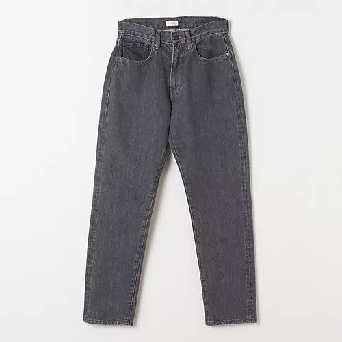 【シオタ/CIOTA】のグレー スビンコットン 13.5oz テーパードデニム インテリア・キッズ・メンズ・レディースファッション・服の通販 founy(ファニー) 　ファッション　Fashion　レディースファッション　WOMEN　デニム　Denim　ポケット　Pocket　洗える　Washable　ミディアムグレー|ID: prp329100003843935 ipo3291000000031718334