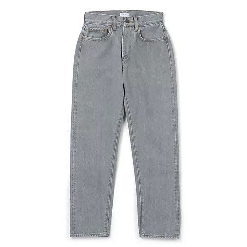 【シオタ/CIOTA】のグレー スビンコットン 13.5oz テーパードデニム インテリア・キッズ・メンズ・レディースファッション・服の通販 founy(ファニー) 　ファッション　Fashion　レディースファッション　WOMEN　デニム　Denim　ポケット　Pocket　洗える　Washable　ライトグレー|ID: prp329100003843935 ipo3291000000031718335