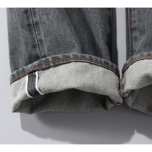 【シオタ/CIOTA】のグレー スビンコットン 13.5oz テーパードデニム 人気、トレンドファッション・服の通販 founy(ファニー) 　ファッション　Fashion　レディースファッション　WOMEN　デニム　Denim　ポケット　Pocket　洗える　Washable　other-2|ID: prp329100003843935 ipo3291000000031718336