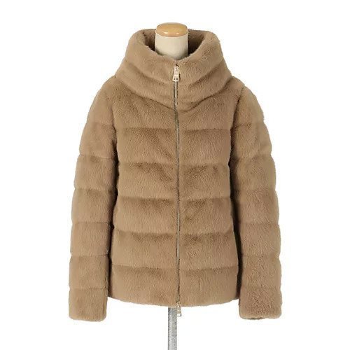 【ヘルノ/HERNO】のエコファーショート丈ダウン インテリア・キッズ・メンズ・レディースファッション・服の通販 founy(ファニー) https://founy.com/ ファッション Fashion レディースファッション WOMEN ショート Short ジャケット Jacket スタンド Stand ダウン Down ボトム Bottom 人気 Popularity |ID: prp329100003843986 ipo3291000000030972875