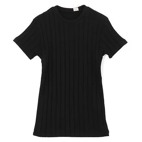 【ヤングアンドオルセン/YOUNG & OLSEN The DRYGOODS STORE / MEN】のBROAD RIB CREW NECK インテリア・キッズ・メンズ・レディースファッション・服の通販 founy(ファニー) 　ファッション　Fashion　メンズファッション　Men's Style Online　ストレッチ　Stretch　スマート　Smart　フィット　Fit　ブラック|ID: prp329100003844067 ipo3291000000032621459
