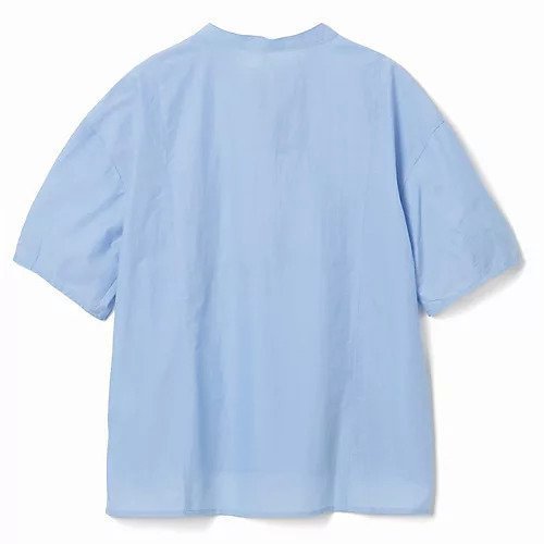【スアデオ/suadeo】のコットンナイロンライトタフタレースアップブラウス 人気、トレンドファッション・服の通販 founy(ファニー) 　ファッション　Fashion　レディースファッション　Fashion for Women　トップス・カットソー　Cut & Sew Tops　シャツ・ブラウス・オフィスカジュアル　Elegant Blouses & Button-Ups　コクーン　Cocoon, Cocoon Silhouette　シアー　Sheer, See-Through　タフタ　Taffeta, Structured Fabric　フロント　Front, Front Design　ワッシャー　Washer, Crinkled Finish　夏　Summer　軽量　Lightweight, Ultra Light　other-2|ID: prp329100003845292 ipo3291000000033137972