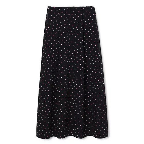 【エムセブンデイズ/M7days】のパンジープリントスカート 人気、トレンドファッション・服の通販 founy(ファニー) 　ファッション　Fashion　レディースファッション　Fashion for Women　スカート　Skirts　フレア　Flare, Flared　エレガント 上品　Elegant　洗える　Machine Washable　 other-1|ID: prp329100003845468 ipo3291000000034955108