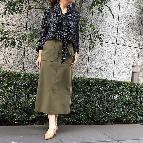 【イーバイエクラ/E by eclat】の撥水Iラインスカート 人気、トレンドファッション・服の通販 founy(ファニー) 　ファッション　Fashion　レディースファッション　WOMEN　スカート　Skirt　ポケット　Pocket　エレガント 上品　Elegant　洗える　Washable　other-2|ID: prp329100003845473 ipo3291000000032164848