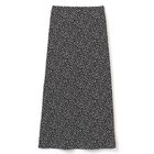 【スアデオ/suadeo】の【洗える】ドットプリント後ろ裾プリーツスカート ブラック|ID: prp329100003845474 ipo3291000000032164852