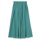 【スアデオ/suadeo】の【洗える】オーガニックコットンローンロングフレアスカート ピーコックグリーン|ID: prp329100003845481 ipo3291000000030964898