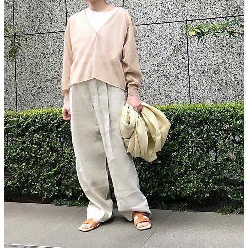【ティッカ/TICCA】のリネンパナマタックパンツ 人気、トレンドファッション・服の通販 founy(ファニー) 　ファッション　Fashion　レディースファッション　Fashion for Women　パンツ　Pants & Trousers　ストレッチ　Stretch, Stretchy Fabric　リネン　Linen, Linen Fabric　洗える　Machine Washable　other-2|ID: prp329100003845531 ipo3291000000032617961