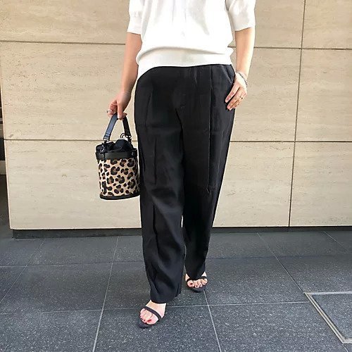 【ティッカ/TICCA】のリネンパナマタックパンツ 人気、トレンドファッション・服の通販 founy(ファニー) 　ファッション　Fashion　レディースファッション　Fashion for Women　パンツ　Pants & Trousers　ストレッチ　Stretch, Stretchy Fabric　リネン　Linen, Linen Fabric　洗える　Machine Washable　other-3|ID: prp329100003845531 ipo3291000000032617962