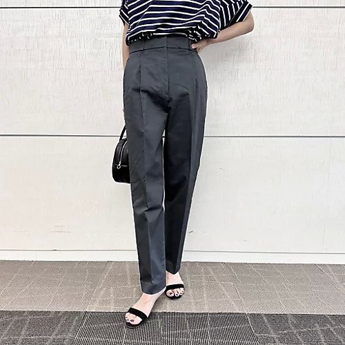 【スアデオ/suadeo】のチノストレッチタックテーパードパンツ 人気、トレンドファッション・服の通販 founy(ファニー) 　ファッション　Fashion　レディースファッション　WOMEN　パンツ　Pants　クロップド　Cropped　洗える　Washable　other-3|ID: prp329100003845535 ipo3291000000031257650