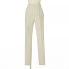 【エクラ/eclat】の麻ストレッチテーパードパンツ ベージュ|ID: prp329100003845579 ipo3291000000031715516