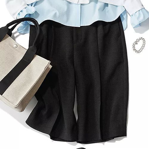 【トゥエルブクローゼット/12closet】の【洗える】ツイード調ハーフパンツ 人気、トレンドファッション・服の通販 founy(ファニー) 　ファッション　Fashion　レディースファッション　Fashion for Women　パンツ　Pants & Trousers　ショートパンツ・ハーフパンツ　High-Waisted & Relaxed Shorts　センター　Center, Center Line　ツイード　Twill, Twill Weave　ハーフ　Half, Half-Length　バルーン　Balloon, Balloon Silhouette　洗える　Machine Washable　other-3|ID: prp329100003845652 ipo3291000000034941688