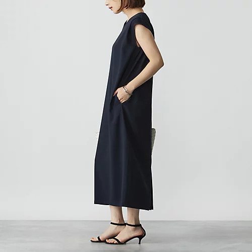 【エムセブンデイズ/M7days】の肩タックコクーンワンピース 人気、トレンドファッション・服の通販 founy(ファニー) 　ファッション　Fashion　レディースファッション　Fashion for Women　ワンピース　Dresses　カーディガン　Cardigan, Knitwear　ジャケット　Jacket, Outerwear　フォルム　Silhouette, Form　洗える　Machine Washable　other-3|ID: prp329100003845726 ipo3291000000034941981