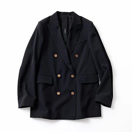 【ドメル/DOMELLE】のDOUBLE BREASTED JACKET 人気、トレンドファッション・服の通販 founy(ファニー) 　ファッション　Fashion　レディースファッション　WOMEN　アウター　Coat Outerwear　ジャケット　Jackets　2024年　2024　2024春夏・S/S　Ss,Spring/Summer,2024　ジャケット　Jacket　メタル　Metal　メンズ　Mens　エレガント 上品　Elegant　 other-1|ID: prp329100003845949 ipo3291000000027727773