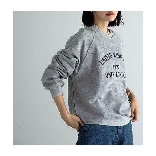 【マージュール/marjour】のUK LOGO SWEAT インテリア・キッズ・メンズ・レディースファッション・服の通販 founy(ファニー) https://founy.com/ ファッション Fashion レディースファッション WOMEN トップス・カットソー Tops/Tshirt パーカ Sweats スウェット Sweat インナー Inner カーディガン Cardigan ジャケット Jacket スウェット Sweat ストレッチ Stretch デニム Denim プリント Print 春 Spring |ID: prp329100003852871 ipo3291000000025349300