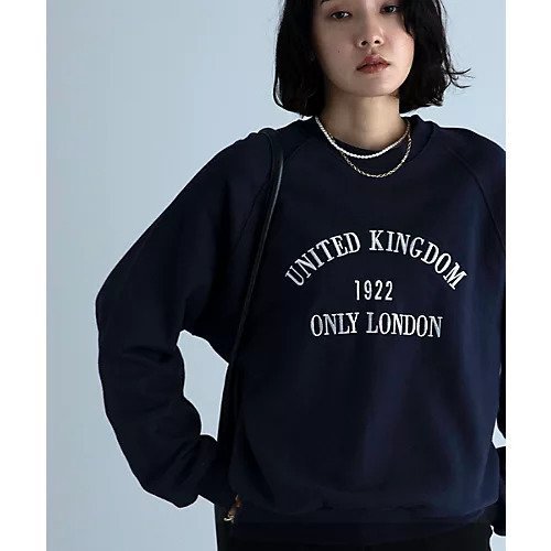【マージュール/marjour】のUK LOGO SWEAT インテリア・キッズ・メンズ・レディースファッション・服の通販 founy(ファニー) https://founy.com/ ファッション Fashion レディースファッション Fashion for Women トップス・カットソー Cut & Sew Tops レディースパーカー・カジュアルフーディー Casual Hoodies & Sweatshirts スウェット・クルーネックトップス Sweatshirts & Crewnecks / Relaxed Fit Sweat Tops インナー Innerwear カーディガン Cardigan, Knitwear ジャケット Jacket, Outerwear スウェット / スエット Sweatshirt, Sweatwear ストレッチ Stretch, Stretchy Fabric デニム Denim, Jeans Material プリント Print, Printed Pattern 春 Spring |ID: prp329100003852871 ipo3291000000035913586