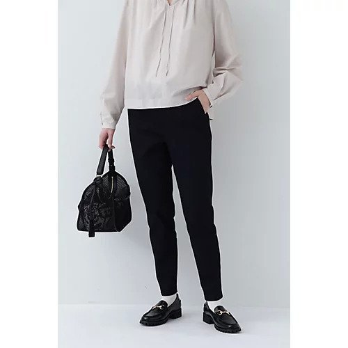【ヒューマンウーマン/HUMAN WOMAN】のピケストレッチパンツ インテリア・キッズ・メンズ・レディースファッション・服の通販 founy(ファニー) https://founy.com/ ファッション Fashion レディースファッション WOMEN パンツ Pants おすすめ Recommend スタンダード Standard ストレッチ Stretch ロング Long 定番 Standard |ID: prp329100003854556 ipo3291000000030966601