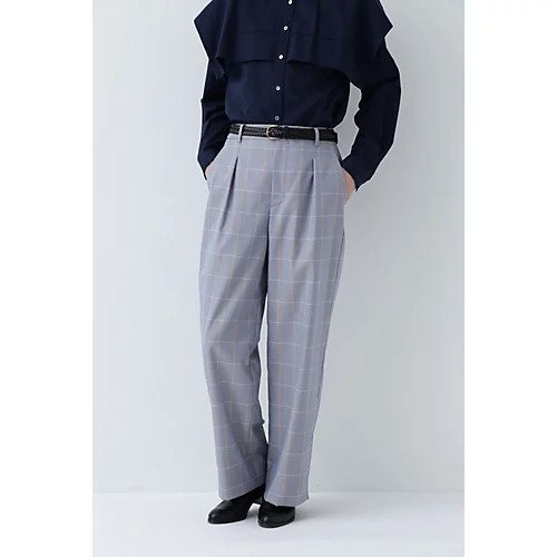 【ヒューマンウーマン/HUMAN WOMAN】のライトボイルツイルチェックパンツ インテリア・キッズ・メンズ・レディースファッション・服の通販 founy(ファニー) https://founy.com/ ファッション Fashion レディースファッション WOMEN パンツ Pants おすすめ Recommend シンプル Simple スタンダード Standard チェック Check モノトーン Monotone 春 Spring |ID: prp329100003857648 ipo3291000000030966599