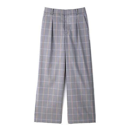 【ヒューマンウーマン/HUMAN WOMAN】のライトボイルツイルチェックパンツ 人気、トレンドファッション・服の通販 founy(ファニー) 　ファッション　Fashion　レディースファッション　WOMEN　パンツ　Pants　おすすめ　Recommend　シンプル　Simple　スタンダード　Standard　チェック　Check　モノトーン　Monotone　春　Spring　other-3|ID: prp329100003857648 ipo3291000000031257882