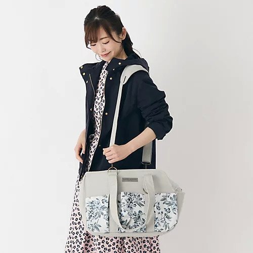 【ローラアシュレイホーム/LAURA ASHLEY HOME / GOODS】のペット用 キャリーバッグ 人気、トレンドファッション・服の通販 founy(ファニー) 　抗菌　Antibacterial　ショルダー　Shoulder　ポケット　Pocket　メッシュ　Mesh　スーツケース キャリーケース　Suitcase　エレガント 上品　Elegant　 other-1|ID: prp329100003857774 ipo3291000000029591560