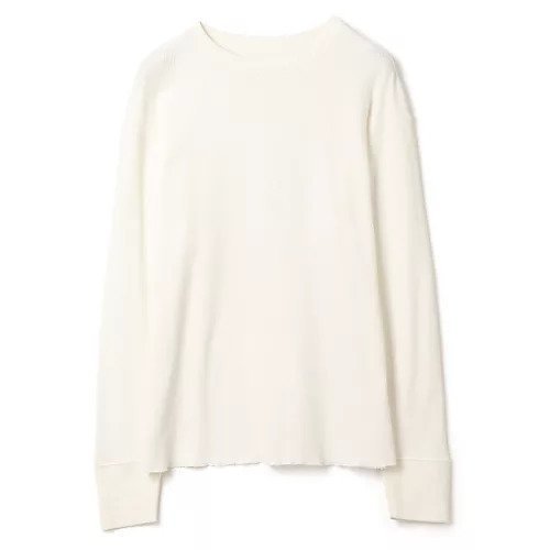 【シオタ/CIOTA】のHoneycomb Mesh Long Sleeve T-shirt インテリア・キッズ・メンズ・レディースファッション・服の通販 founy(ファニー) 　ファッション　Fashion　レディースファッション　WOMEN　トップス・カットソー　Tops/Tshirt　シャツ/ブラウス　Shirts/Blouses　ロング / Tシャツ　T-Shirts　インナー　Inner　スウェット　Sweat　タンブラー　Tumbler　バランス　Balance　フィット　Fit　フォルム　Form　Off|ID: prp329100003861993 ipo3291000000029317789