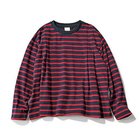 【トゥエルブクローゼット/12closet】の【洗える】フロント&バックタックフレアTシャツ 人気、トレンドファッション・服の通販 founy(ファニー) ファッション Fashion レディースファッション Fashion for Women トップス・カットソー Cut & Sew Tops シャツ・ブラウス・オフィスカジュアル Elegant Blouses & Button-Ups ロングTシャツ・Tシャツ Longline T-Shirts & Tees バッグ Bags カットソー Cut and Sewn Top スペシャル Special, Limited Edition フレンチ French, French Style フロント Front, Front Design 洗える Machine Washable thumbnail ネイビー&#215;レッド|ID: prp329100003863090 ipo3291000000033327480