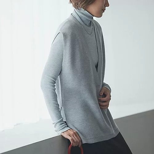 【ドレスハーセルフ/DRESS HERSELF】のVベスト/シルクウール 人気、トレンドファッション・服の通販 founy(ファニー) 　ファッション　Fashion　レディースファッション　Fashion for Women　アウター　Coat / Outerwear Collection　トップス・カットソー　Cut & Sew Tops　ベスト&ジレ / 重ね着スタイル　Vests & Gilets　インナー　Innerwear　シルク　Silk, 100% Silk　ベスト　Vest, Waistcoat　ミラノリブ　Milano Rib, Milano Stitch　定番　Standard, Basic Item　other-3|ID: prp329100003863171 ipo3291000000035914498