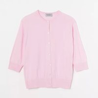【ジョン スメドレー/JOHN SMEDLEY】の5分袖カーディガン 人気、トレンドファッション・服の通販 founy(ファニー) ファッション Fashion レディースファッション WOMEN トップス・カットソー Tops/Tshirt カーディガン Cardigans カーディガン Cardigan クラシカル Classical トレンド Trend 定番 Standard 羽織 Haori |ID:prp329100003866400