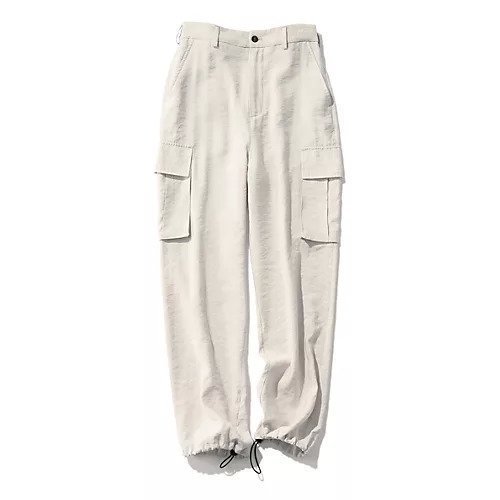 【スアデオ/suadeo】のとろみカーゴパンツ 人気、トレンドファッション・服の通販 founy(ファニー) 　ファッション　Fashion　レディースファッション　Fashion for Women　パンツ　Pants & Trousers　ヴィンテージ　Vintage Style　洗える　Machine Washable　カーゴパンツ　Cargo Pants, Utility Pants　クール　Cool, Chic　サテン　Satin, Glossy Fabric　サンダル　Sandals, Summer Shoes　シューズ　Shoes, Footwear　ストレート　Straight, Straight Cut　スニーカー　Sneakers, Trainers　とろみ　Fluid, Flowy Fabric　テーパード　Tapered, Tapered Pants　ドローコード　Drawcord, Drawstring Cord　人気　Popular, Best Seller　フェミニン　Feminine, Girly　フラップ　Flap, Flap Pocket　ポケット　Pocket, Pocket Detail　ミリタリー　Military, Army Style　other-2|ID: prp329100003866424 ipo3291000000033763960