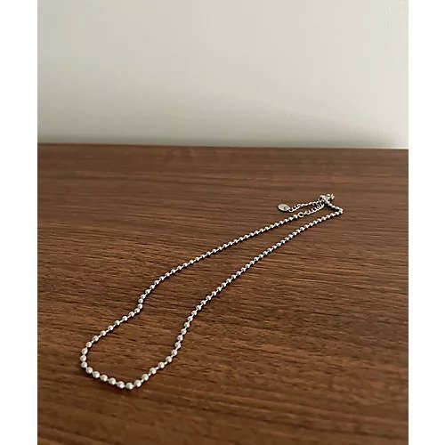 【マージュール/marjour】の[NICKEL FREE]BALL CHAIN NECKLACE 人気、トレンドファッション・服の通販 founy(ファニー) 　ファッション　Fashion　レディースファッション　WOMEN　ジュエリー　Jewelry　ネックレス　Necklaces　おすすめ　Recommend　チェーン　Chain　ネックレス　Necklace　 other-1|ID: prp329100003866668 ipo3291000000025445623