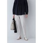 【ヒューマンウーマン/HUMAN WOMAN】のストレッチポンチテーパードパンツ ライトグレー|ID: prp329100003874647 ipo3291000000030966605