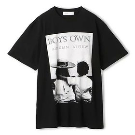 【ボーイズ オウン トーガ/BOY'S OWN TOGA / MEN】のPrint T-shirt BOY&GIRL BOY S OWN SP 人気、トレンドファッション・服の通販 founy(ファニー) ファッション Fashion メンズファッション MEN 2024年 2024 2024春夏・S/S Ss,Spring/Summer,2024 コラボ Collaboration フロント Front プリント Print モノトーン Monotone 洗える Washable |ID:prp329100003875006