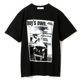 【ボーイズ オウン トーガ/BOY'S OWN TOGA / MEN】のPrint T-shirt ISSUE ONE BOY S OWN SP 人気、トレンドファッション・服の通販 founy(ファニー) ファッション Fashion メンズファッション MEN 2024年 2024 2024春夏・S/S Ss,Spring/Summer,2024 コラボ Collaboration シンプル Simple ダブル Double フロント Front プリント Print 半袖 Short Sleeve 洗える Washable |ID:prp329100003875007