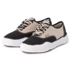 【メゾン ミハラヤスヒロ/Maison MIHARA YASUHIRO / MEN】のBAKER/original sole canvas combination color Low-Top sneakers 人気、トレンドファッション・服の通販 founy(ファニー) ファッション Fashion メンズファッション MEN 2024年 2024 2024春夏・S/S Ss,Spring/Summer,2024 インソール Insole クッション Cushion ワイド Wide ヴィンテージ Vintage 人気 Popularity 定番 Standard thumbnail BLK/BEG|ID: prp329100003875022 ipo3291000000028685354